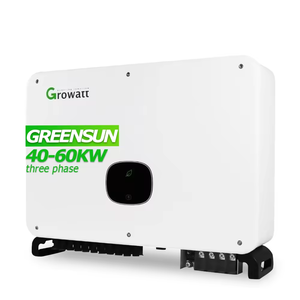 Convertisseur solaire Growwat sur réseau 30kw 40kw 50kw 60kw Convertisseur solaire de la meilleure qualité - Product Image 1