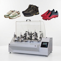 Testeur de flexion de chaussures, machine d'essai de fatigue par flexion des chaussures, équipement de résistance à la pliage répétée pour chaussures finies