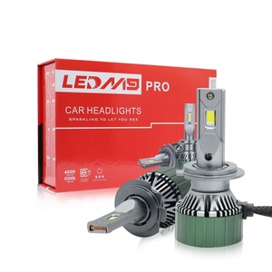 Nouveauté : Ampoules de phares LED M9 Pro 60W 12V 12000 Lumens 6000K, faisceau haut/bas, H1 H4 H7 9005 9006, étanches, pour conduite et feux de brouillard - Product Image 1