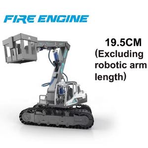 油圧および空気圧システムと交換可能な消防車グラブアームを備えた6 In 1ロボットアーム、子供向けサイエンスキット - Product Image 6