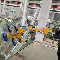Pengangkat Vakum Cangkir Hisap Multi-Suction Cup HGL Pneumatic Glass Line Flip-Accessible dengan Rotasi 360 Derajat dan Kapasitas Angkut Tinggi