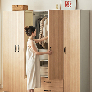 Metal Steel Wardrobe <strong>Closet</strong> with Hanging Rod and Shelves Practical Clothes Storage for Apartments and <strong>Shared</strong> Rooms - Product Image 5