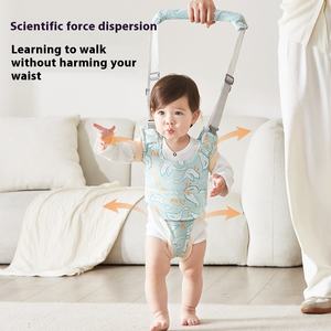 Cuerda de tracción de doble propósito, cierre de botón, protección de cintura, stock de fábrica, cinturón para niños pequeños, aprendizaje, paseo, anticaída, bebé - Product Image 1