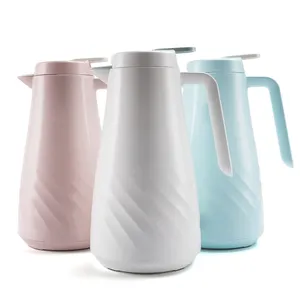 塑料阿拉伯玻璃再填充真空烧瓶1.3L茶热玻璃壶，用于咖啡热水茶
