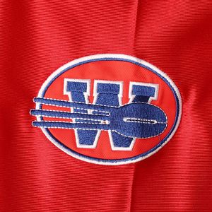 Maillot de football FOXA rouge 16 Shane Falco The Replacements Movie pour homme, col en V, manches courtes, respirant, coupe régulière - Product Image 5