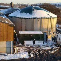 Générateur silencieux à biogaz et biomasse 20 kW, 80 kW, 100 kW, 200 kW avec démarrage automatique et télécommande pour fermes et usines (alimentation de secours)