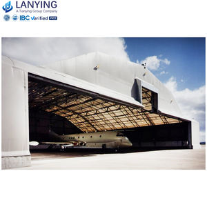 مصنع حظائر طائرات معدنية خفيفة الوزن مسبقة الصنع، مبنى هيكلي فولاذي للاستخدام في المطارات - Product Image 5