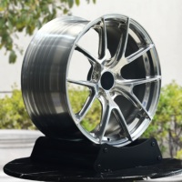 Jantes en alliage forgées concaves polies de 18, 19, 20, 21, 22, 24 pouces 5x100 5x112 5x120 5x114.3 pour Dodge Kia Nissan Ford Toyota Prado