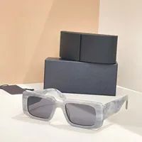 Lunettes de soleil rectangulaires personnalisées de haute qualité avec logo, monture large en acétate, pour hommes