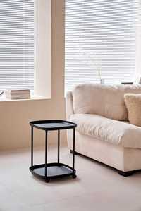 Petite table <span class=keywords><strong>d</strong></span>'appoint mobile avec roues pour meubles de maison pour bureau salon chambre à coucher-roulettes pour table basse et snack - Product Image 2