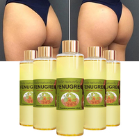 Produit d'extrait naturel pur de marque privée pour améliorer la courbe et la taille des fesses huile de fenugrec pour augmenter l'élargissement des fesses