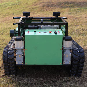 高品質クローラー式リモコン芝刈り機ディーゼルエンジン搭載、庭園用草刈機 - Product Image 6