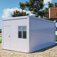 Maisons préfabriquées en conteneurs clés en main UPS New Tech 2025, conteneur maritime de 40 pieds, cadre de maison capsule, cuisine, salle de bain pour villa