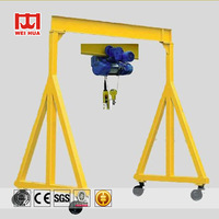 Chine vente chaude faisceau unique petite mini grue à portique portable 1.5 tonnes 2 tonnes 3 tonnes prix