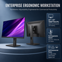 Hepsi Bir Arada Masaüstü Bilgisayar 24 İnç FHD 1920x1080 Intel Core I7 DDR4 32GB 2TB SSD Windows 11 Bluetooth WiFi İş Ofisi İçin