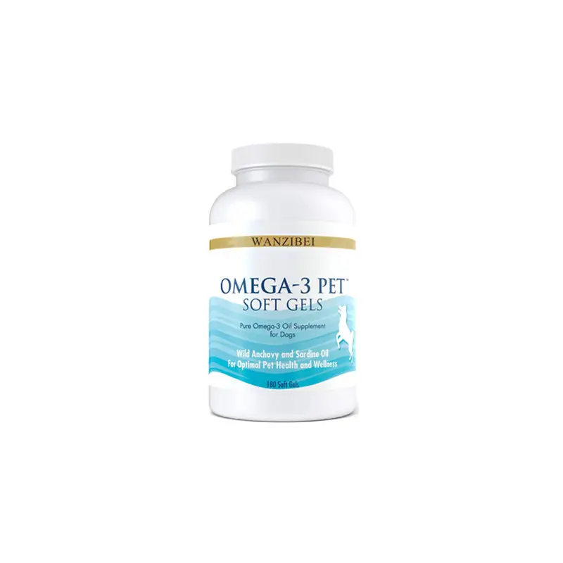 WANZIBEI โอเมก้า3น้ำมันปลาสุนัข Omega-3s, EPA, DHA สนับสนุนผิว,เสื้อ,ร่วม,หัวใจและสุขภาพโดยรวมในรูปแบบไตรกลีเซอไรด์