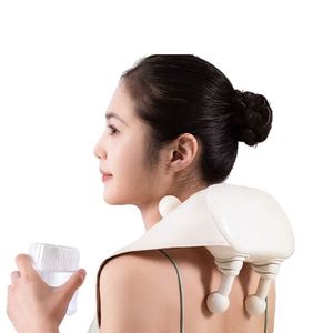 Masseur électrique pour le cou et les épaules avec chaleur, thérapie par massage Shiatsu, chaise de massage cervicale et trapèze pour soulager les douleurs musculaires - Product Image 2
