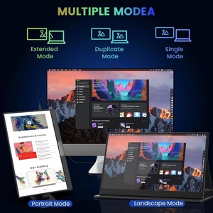 15.6 <span class=keywords><strong>Inch</strong></span> Ips 1080P FHD Đầy Đủ HD Chơi Game USB-C Xách Tay Màn Hình Màn Hình Extender Cho Máy Tính Xách Tay Di Động Di Động Màn Hình Di Động - Product Image 5