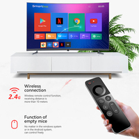 Souris aérienne sans fil Topleo RF 2,4 GHz avec gyroscope, apprentissage du code roulant, commande vocale IR, télécommande universelle intelligente pour TV