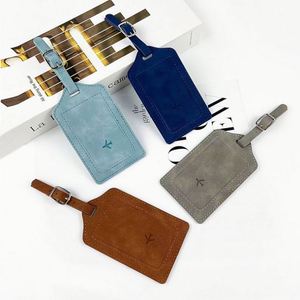 Passport Cover Luggage Tag Set PU Leather <b>RFID</b> <b>Blocking</b> Portable Fashion Travel <b>Wallet</b> Card Holder Custom Logo Custom Design - Product Image 5
