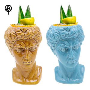 Terlaris buatan tangan David Bust Tiki Mug Logo kustom Barware untuk lounger bertema seni untuk Oktoberfest - Product Image 1