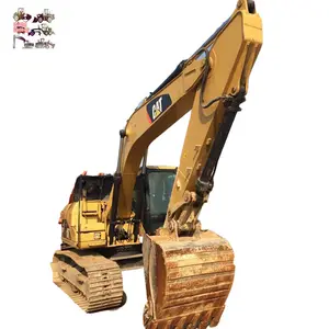 Japonya toprak mocing ekipman Caterpillar 315DL paletli ekskavatör, kedi 15 ton paletli ekskavatör fiyat düşük