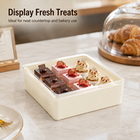 Boîte d'emballage en gros pour sushis, desserts, pâtisseries, gâteaux, miel, biscuits, rouleaux de fromage, plateaux pour contenants alimentaires