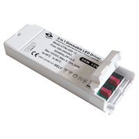SAA DC12V 4.16A Triac Dimmable/0-10V/1-10V 5 en 1 50W Controlador de fuente de alimentación Led para tira Led
