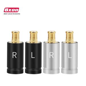 Conector de Auriculares Dorado A2DC, Conector de Metal con Carcasa Esmerilada para ATH E40 E50 E70 CKS1100 LS50 LS70 LS200IS - Product Image 1