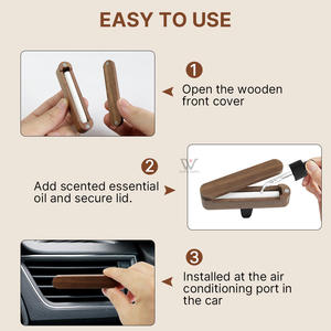 Diffuseur de parfum pour voiture personnalisé en forme de planète, à clipser sur la grille d'aération, désodorisant pour voiture - Product Image 4