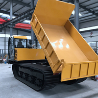 Chariot à chenilles Longsheen, benne à chenilles, capacité de charge de 15 tonnes