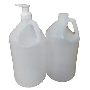 批发工厂价格 1 加仑HDPE塑料泵瓶洗手液包装洗发水瓶