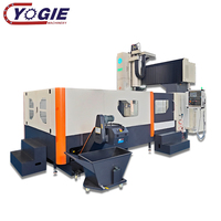 FRT-3018 3 axes haute rigidité verticale CNC portique fraiseuse BT50 cône de broche pour le traitement de grandes pièces métalliques