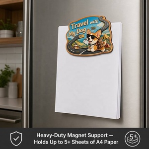 Imán de Refrigerador 3D con Relieve de Aluminio Personalizado, Duradero, con Diseño de Perro, 3x3 Pulgadas, Corgi, Golden Retriever, <span class=keywords><strong>Labrador</strong></span>, Recuerdo para <span class=keywords><strong>el</strong></span> Hogar o <span class=keywords><strong>Bar</strong></span> - Product Image 3