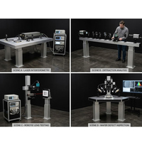 Colonne de levage télescopique robuste à 2 étages en aluminium pour robot de rééducation des membres inférieurs, équipement hospitalier