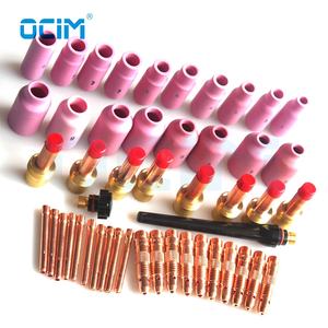 טיג ריתוך אביזר 48 יח ערכת גביע גז קוללט עבור tigg לפיד טיץ wp17/18/26 - Product Image 2