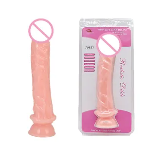 2023 Best Verkopende 9.06 Inches Dildo Super Realistische Dildo Penis Grote Pik Vrouw Seksspeeltje Voor Vrouw Masturbatie