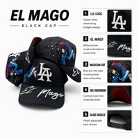 Casquette Snapback Y2K Hip Hop à 6 Panneaux avec Logo Personnalisé, Étanche, NFC, Broderie 3D pour Sports de Plein Air – Vente en Gros