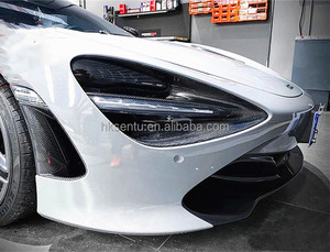 แผ่นป้องกันไฟหน้าคาร์บอนไฟเบอร์สำหรับ McLaren 720s แผ่นป้องกันไฟหน้าคาร์บอนไฟเบอร์แบบ OEM สำหรับ 720S - Product Image 5