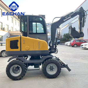 Fabricante de China Elevación hidráulica Excavadora de 3 toneladas Tracción de 4 ruedas Motor diesel Excavadora Construcción de muelle Excavadora todo terreno - Product Image 3