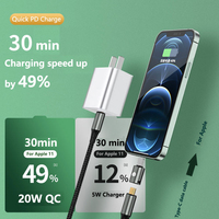 Adaptateur de charge rapide USB Type-C DC PD20W en gros pour iPhone 13 14P, convertisseur coudé mâle vers femelle en aluminium