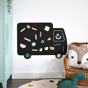 <span class=keywords><strong>Pizarra</strong></span> para decoración de habitación de niños, Pegatina autoadhesiva de pared, tablero de <span class=keywords><strong>tiza</strong></span> con magnético - Product Image 5