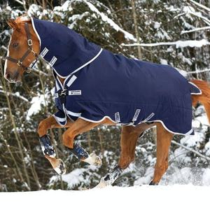 Premium 400 GSM Heavy Duty <b>Waterproof</b> Winter Horse Turnout <b>Blanket</b> Featuring High Strength Nylon Fabric and Soft Feather Padding - Product Image 4