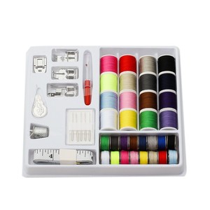 Sewing Thread Set With Needles And Bobbins Colorful Sewing Kit For DIY Home Use - Product Image 1