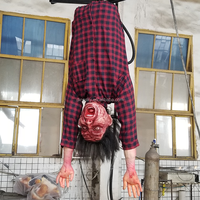 Fournisseur d'Usine Accessoires Horrifiques Pneumatiques Animatroniques Zombies Monstrueux Momies Grandeur Nature pour Décoration de Maison Hantée