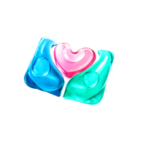 OEM deterjen Laundry Pods kapsul cuci manik-manik Pod cair dalam bubuk 1 Aroma untuk pembersih Booster sabun Gel kapsul