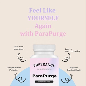 Capsules de Psyllium Husk ParaPurge (60 capsules/flacon) pour le nettoyage intestinal <span class=keywords><strong>et</strong></span> la santé digestive des adultes – Directement de l'usine - Product Image 4