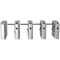 Tourniquet trépied de sécurité en acier inoxydable Chian avec mécanisme de porte et reconnaissance faciale pour la Malaisie