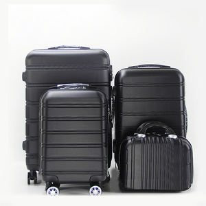 Juego de Maletas de Viaje de 4 Piezas Multicolor de Fábrica, con Ruedas Giratorias de 360 Grados, Tipo Trolley, de Material Suave, para Equipaje de Negocios - Product Image 4