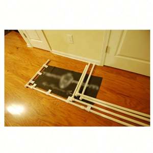 Mástil de Bandera Nobori de Aluminio Negro o Fibra de Vidrio de Alta Calidad y Tamaño Personalizado, Longitud Extensible de 160cm a 300cm - Product Image 3